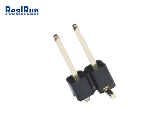 Au über Ni SMT Pin Header Oxidation Resistance 2 Pin Single Row PA6T