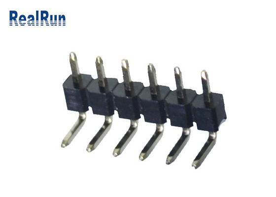 Tin Plating Nickel Pin Header-Verbindungsstück UL94V-0 löten einzelne Reihe VCDs DVD