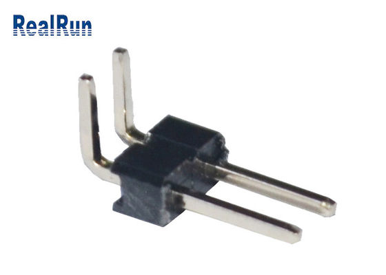 Einzelne Reihe Oxidations-Widerstand-rechtwinklige Pin Headers PA6T H2.5mm