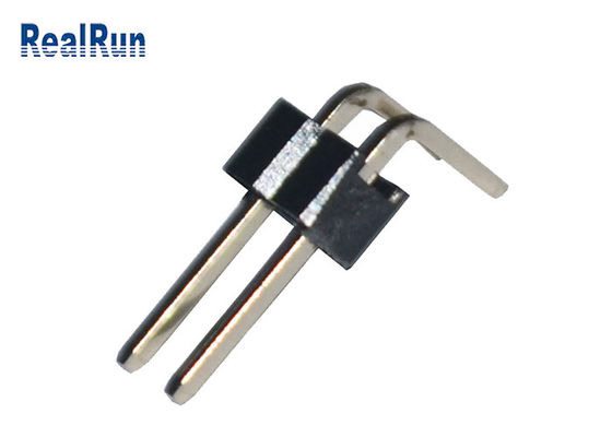 Einzelne Reihe Oxidations-Widerstand-rechtwinklige Pin Headers PA6T H2.5mm