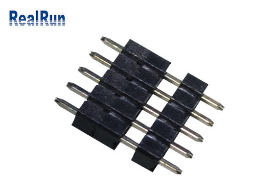 5P Messingplastik-THT PWB-Lötmittel-Verbindungsstück-gerades Bad Pin Header PBT LCP