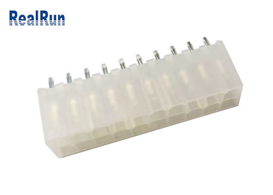 PWB-Titel-Oblaten-Verbindungsstück 7A TAUCHEN Draht ein, um gerades 2*10 Pin Nylon 66 zu verschalen