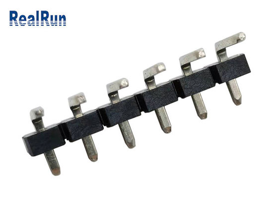 Schwarzes 7A LCP Messing-PWB-Titel-Verbindungsstück 90 Isolator der Grad-Biegungs-PA6T