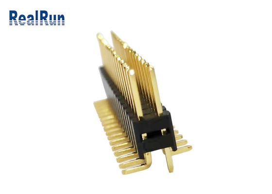 Doppelreihe H5.0 vertikales SMT PA6T GF Pin Header Connector LCP PBT für LCM LED