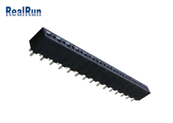 Titel-Verbindungsstück DC500V LCP Smt tauchen schweißendes 1*15P Tin Plating PBT PA6T ein