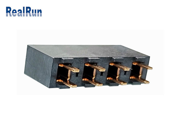 Männliches Verbindungsstück 5.08Mm PWBs eine Art Klemmenkontakt-Phosphor-Bronze des Reihen-weibliche Titel-U