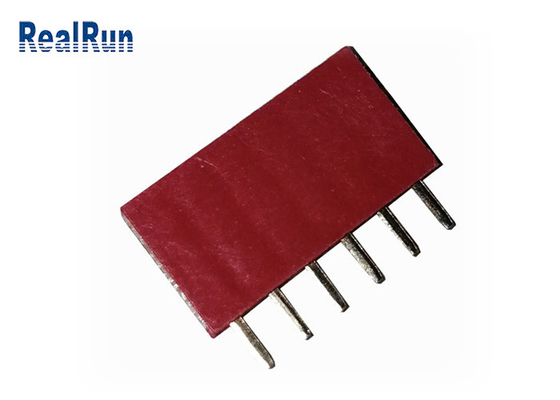 PA6T PBT weiblicher Messing des Titel-Verbindungsstück-DC500V 1×6P des Bad-LCP
