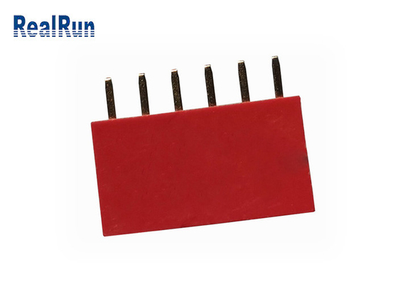 PA6T PBT weiblicher Messing des Titel-Verbindungsstück-DC500V 1×6P des Bad-LCP