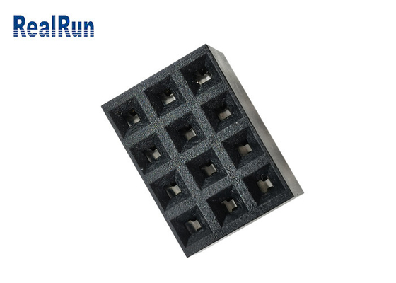 PA6T weiblicher Messinganschluß DC1.5A des Titel-Verbindungsstück-PBT UL94V-0 drei der Reihen-Y
