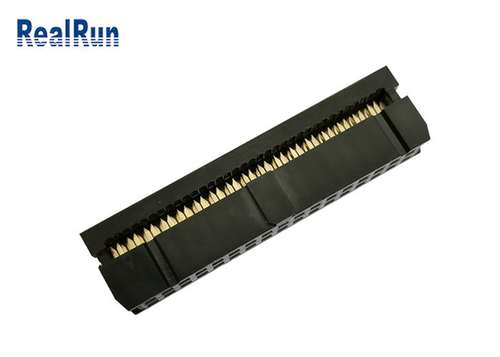Verbindungsstück-Draht 34P PBT IDC, zum des 2.54Mm Neigungs-Goldgrellen Isolators 3.0A zu verschalen