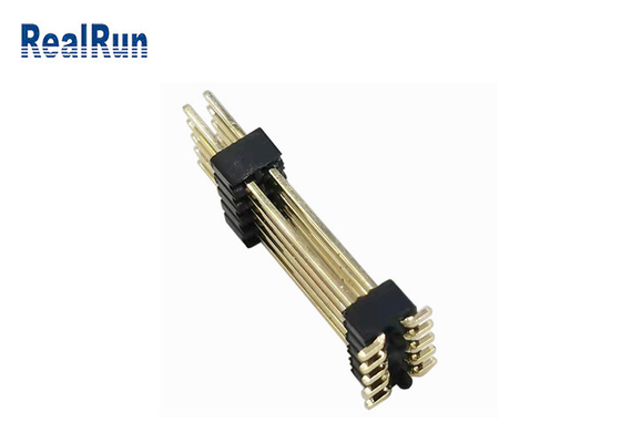 Doppelschicht Pin Header Connector DC500V horizontales SMT PA6T