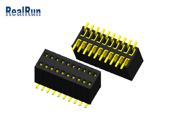 PA6T LCP weibliches Au 1μ“ H5.7 des Titel-Verbindungsstück-20P PBT feuerfest