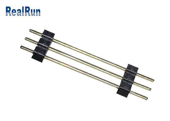 Neigungs-Titel-Oxidation Doppelschicht-lange Pin Headers 2,54 beständig für PWB