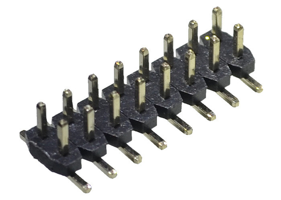 Art SMTs SMD 2,0 Schwarz-Tin Plated For PWB des Millimeter-Neigungs-Titel-2*8P PA6T PA9T PBT