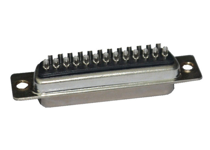 Verbindungsstück-Lötmittel-weibliche gerade Art DP-Sockel SUBVENTION 25 Pin-Schwarzes DBs D