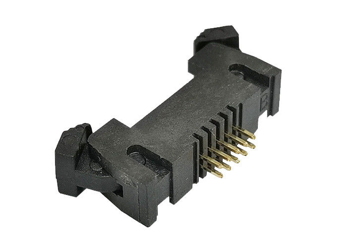 10 Pin eingehülltes Neigungs-Kabel des Titel-Verbindungsstück-1.27mm zum Leiterplatten-Verbinder