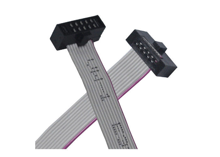 10 Neigungs-flexibler Flachkabel-Draht Pin IDC Flachkabel-1.27mm zu verschalen