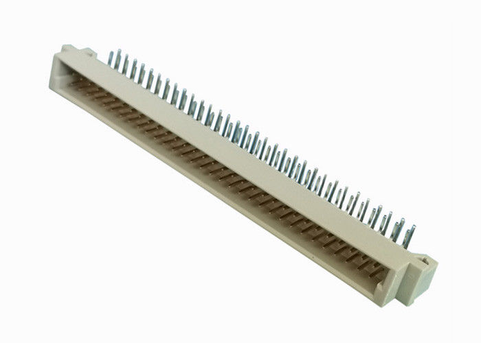 Männliche LÄRM 41612 PWB Pin-Verbindungsstück 2X32 rechtwinklige Art Beige-Farbe Pin