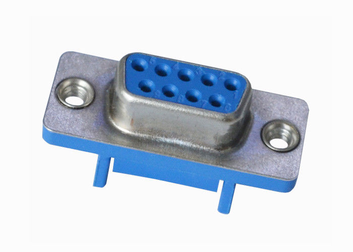 Blau 2.77mm Art Buchsen-Lötmittel DP-Sockel-gerade Art 9 Pin D