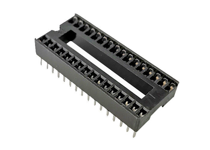 gegenwärtige Bewertung des 1.778mm Neigung IC-Sockel BAD quadratische Loch Pin-Titel-Verbindungsstück-3A