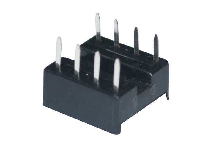 2.54mm Bad-Sockel 8 Pin-Titel-Verbindungsstück quadratisches Loch Pin für PWB-Brett