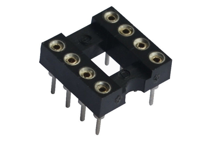 UL 94V 0 28 Verbindungsstück des Pin-Bad IC-Sockel-rundes Loch-7.62mm feuchtigkeitsfest