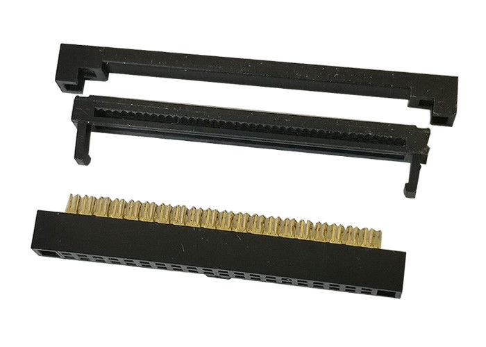 Drei Draht der Stück-Art-IDC des Verbindungsstück-1.27mm, zum des Phosphor-Bronzen-Kontaktes zu verschalen