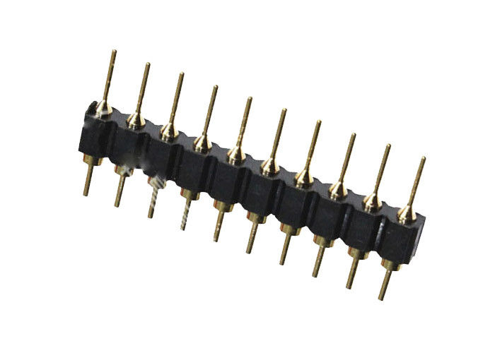 2.54mm durch Loch Pin-Titel-einzelne Reihe 180 Grad BAD Art 10 Pin-Verbindungsstück