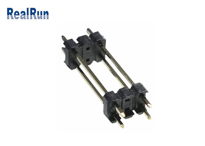 Faser-Pin Header Connectors 2.54mm PA6T PBT LCP Bad durch Loch 0.75A