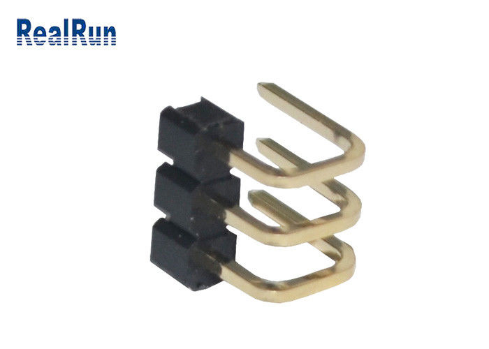 PA6T PBT SMT Pin Connector High Temperature Plastic ISO9001 für LCM LED