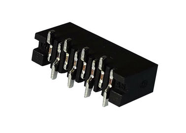 Schwärzen Sie 8 Pin Nennstrom Millimeters FPC FFC- u. FPC-Verbindungsstück-1,0 Verbindungsstück-0.5A