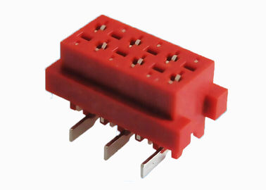 Weiblicher Draht des Titel-IDC Connector1.27mm, zum der 6 Pin-Presse-Kabel-Art zu verschalen